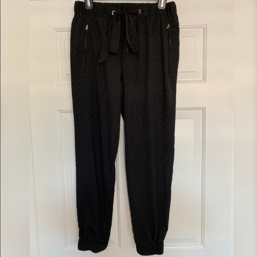 French Connection Leopard print joggers